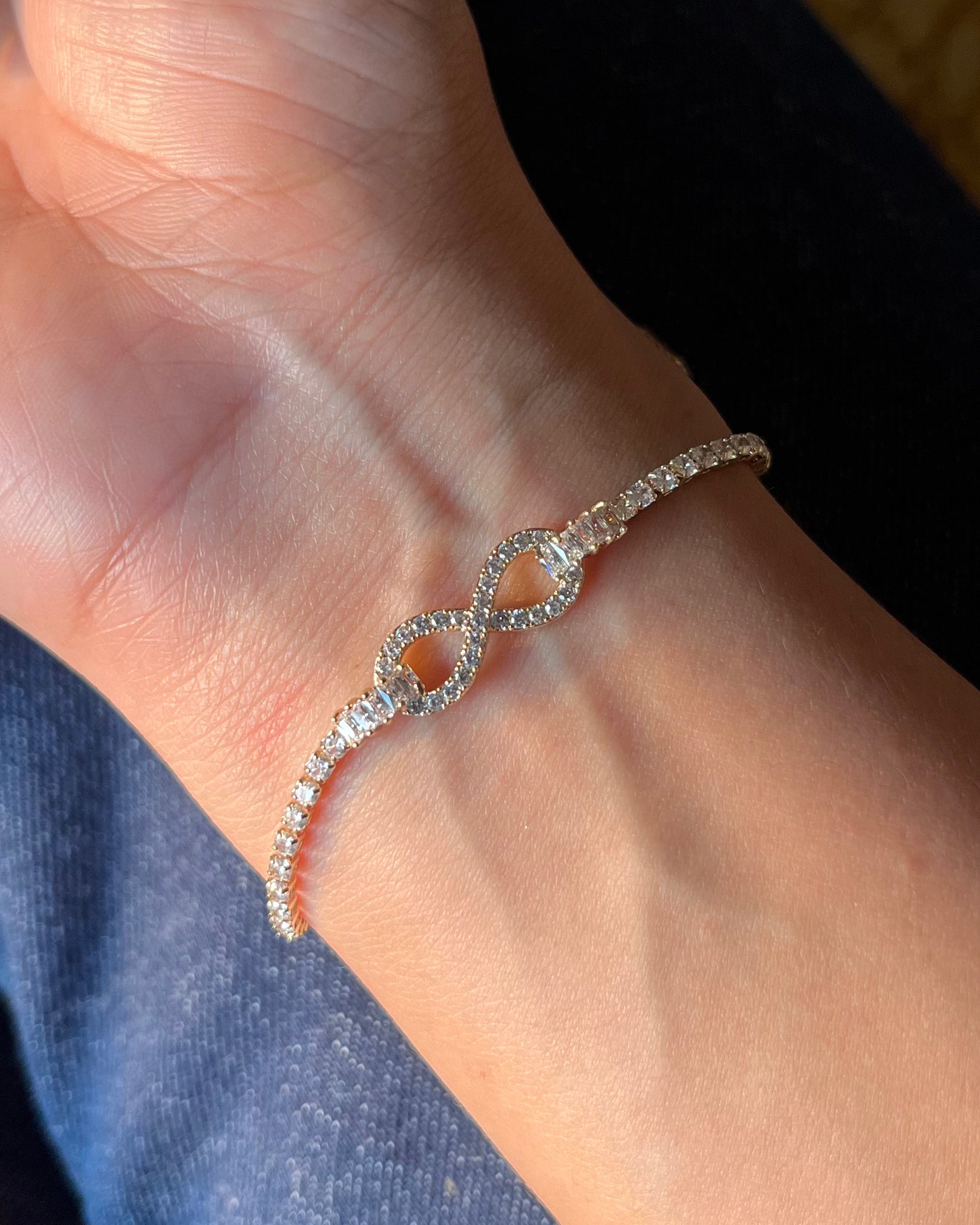 Infinity Tennis Bracelet