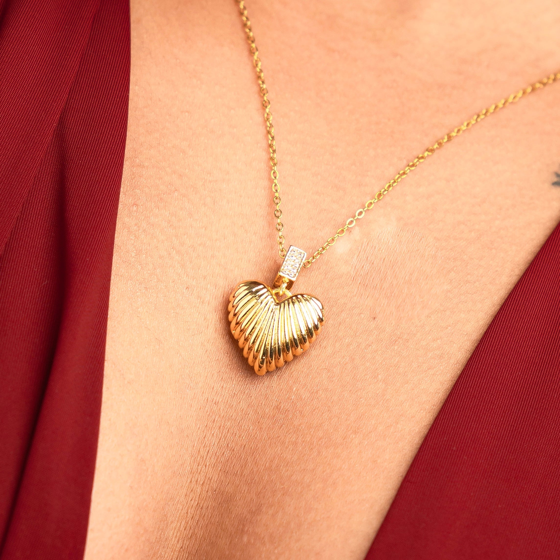 The Golden Heart Necklace