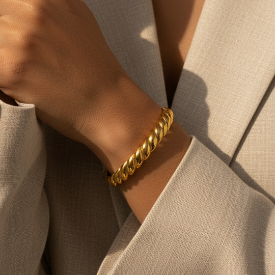 Aurelia Twist Bangle